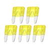 Partuto Set of 5 Mini 20AMP APM/ATM Universal Car Fuse Style Fuse Short
