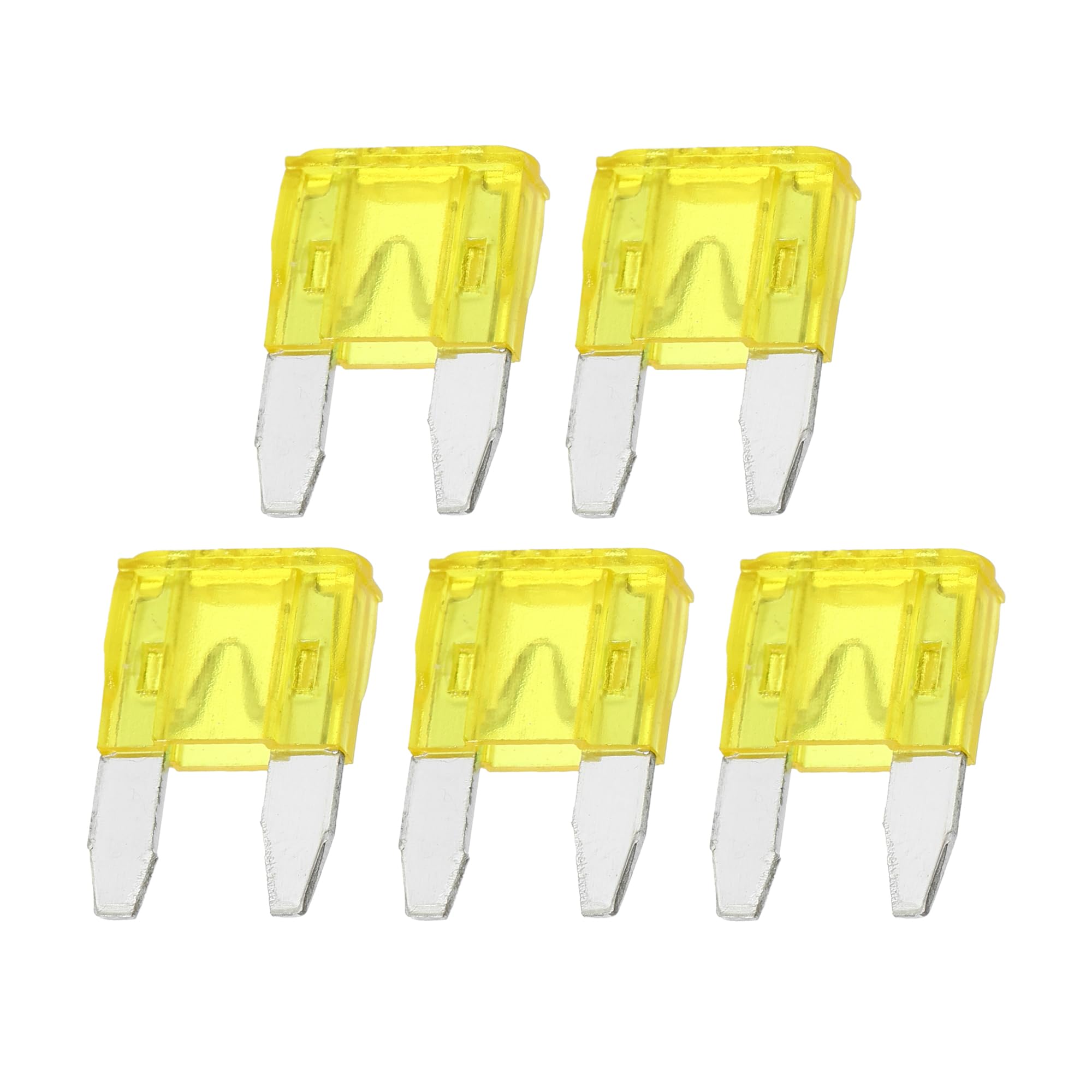 

Partuto Set of 5 Mini 20AMP APM/ATM Universal Car Fuse Style Fuse Short
