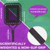 Multiple Surfaces Pickleballs Practice Net Features Antislip Grip and Scientific Weight Distribution For Coaches