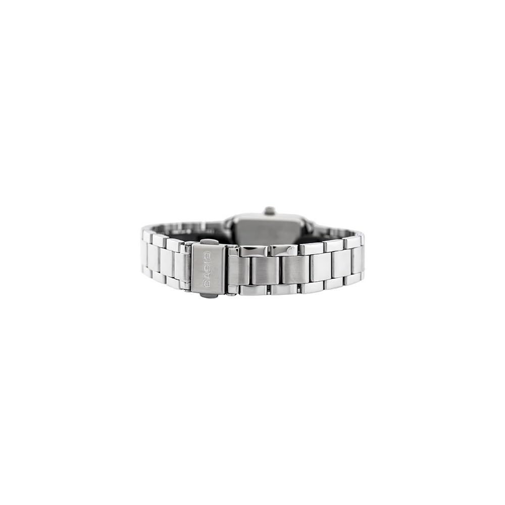 Casio Women's Standard Quartz Battery Watch LTP-1165A-1C2 Black Stainless Steel 30m Water Resistant