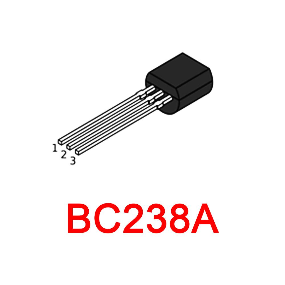 10PCS BC212B BC212L BC213A BC213K BC213L BC214L BC237A BC237B BC237C BC238A BC238B TO-92 PNP NPN Transistor General Purpose Amplifier FAIRCHILD