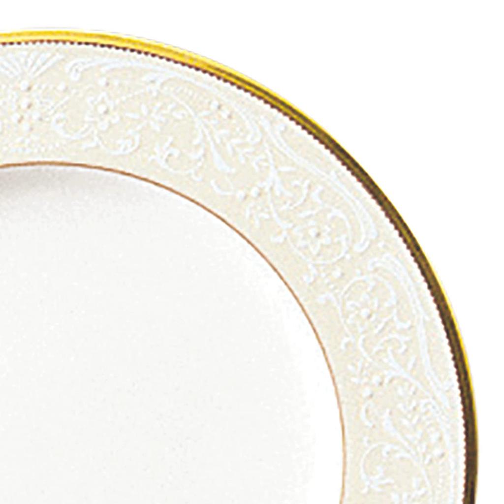 Noritake White Palace Plate, 22cm, Bone China, 1 Piece, 59511/4753