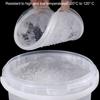 10Pcs Plastic Drink Buckets with Lids And Handles Party Cups for Cocktails Ice Cream Snacks Reusable Food Containers for Summer Beach Bar Beer