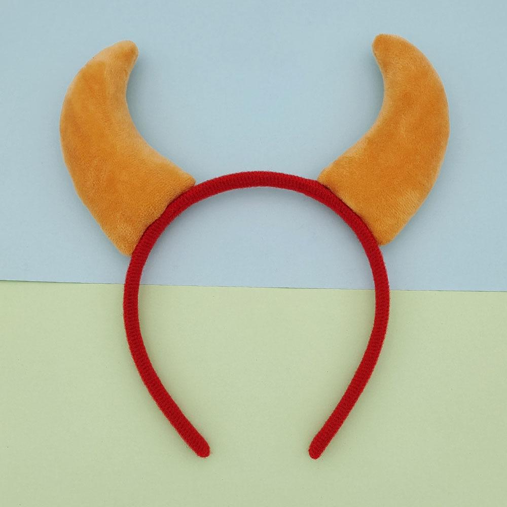 Halloween & Christmas Faux Horn Headband for Adults and Children - Festival, Performance, Masquerade Party Ears Headwear