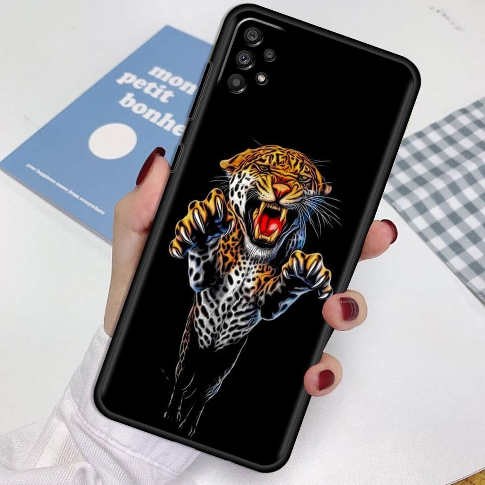 Case For Samsung Galaxy A52 A12 A51 A32 A21s A71 A53 A13 A32 A72 A31 A33 A22 A03 A41 Phone Cover Tiger Animal