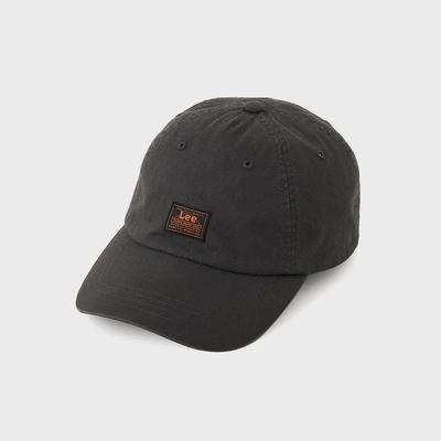 Herringbone Label Ball Cap Charcoal