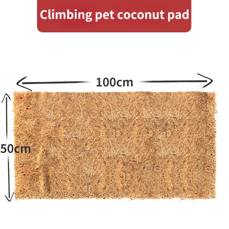 Reptile Carpet Natural Coconut Fiber Coir Tortoise Mat for Pet Terrarium Liner Reptile Supplies Lizard Snake Chamelon Turtle