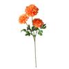 Geranium Flowers UV Resistant Faux Silk Geranium Flower Bouquet with 3 Heads