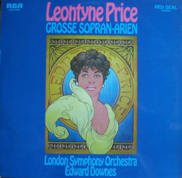 

LP Record LEONTYNE PRICE LONDON SYMPHONY OR Grosse SopranArien LSC3163 RCA Red Seal Germany Classical Used