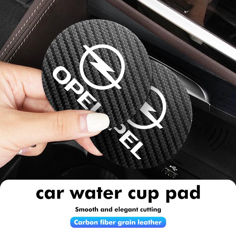 Car Cup Holder Coaster Non-Slip Silent Pad Auto Accessories For Opel Insignia Astra G J F K Vectra C H Corsa C B D Omega Nz4
