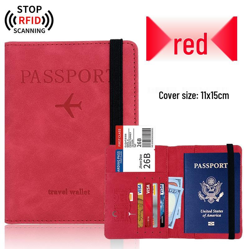 

Персонализируемый набор из разноцветной обложки для паспорта из искусственной кожи