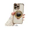 Integrierte Magnethalterung Geeignet für Apple 16 Handyhülle Iphone15promax mit Spiegel 13 Neues Modell 12 Frauen 11