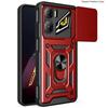 Slide Lens Armor Funda for ZTE Nubia Neo 3 5G Case for ZTE Nubia Neo3 5G Case Magnetic Ring Stand Holder Shockproof Cover