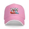 Classic Hot Game Cartoon Cuphead Mugman Baseball Cap for Men Women Breathable Dad Hat Sun Protection