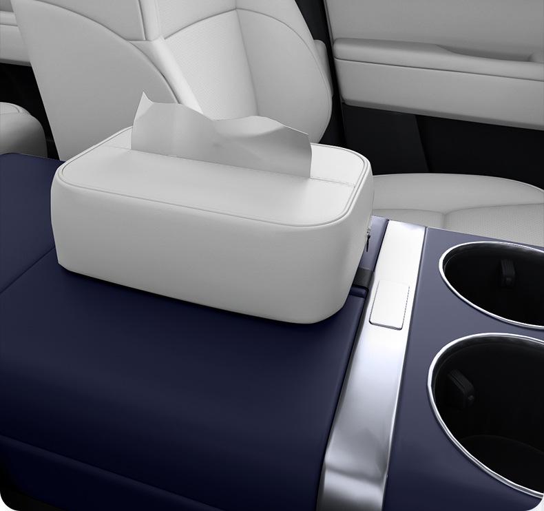 Zeekr 9X Seat Hanging Console Tissue Box - Car Interior Decoration 2025 Model