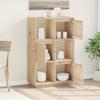 Highboard 74x35x117 Cm Solid Wood Pine