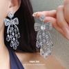 Sweet Super Fairy Bright Diamond-encrusted Zircon Necklace Light Luxury High-end Clavicle Chain Fashionable Simple Temperament Necklace