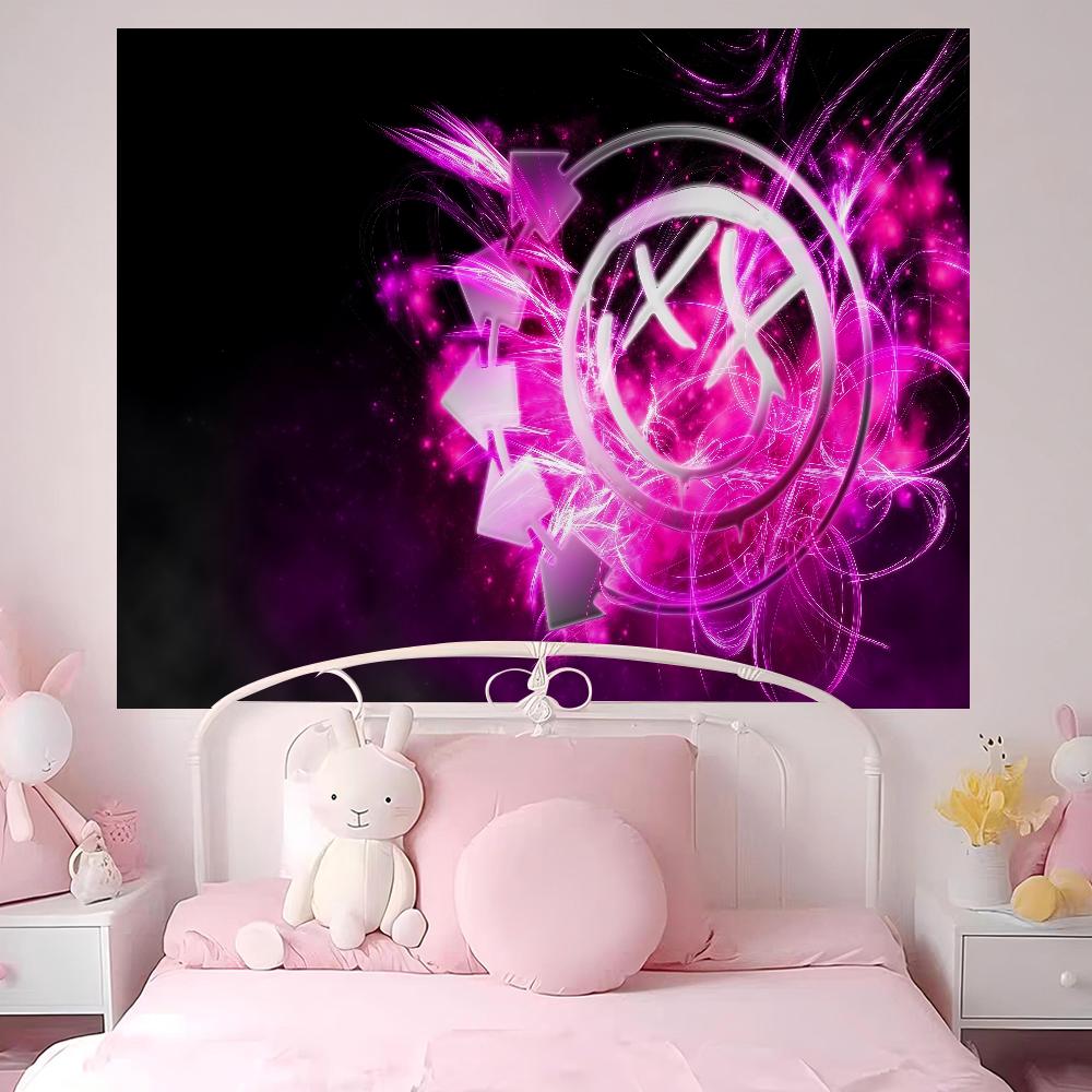BBLINK182 Band DIY Wall Tapestry For Living Room Home Dorm Decor Wall Art Decor