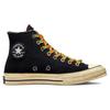 Converse Barriers x Chuck 70 High The North Star Unisexové tenisky Černá Ohnivě červená Antická bílá A01786C