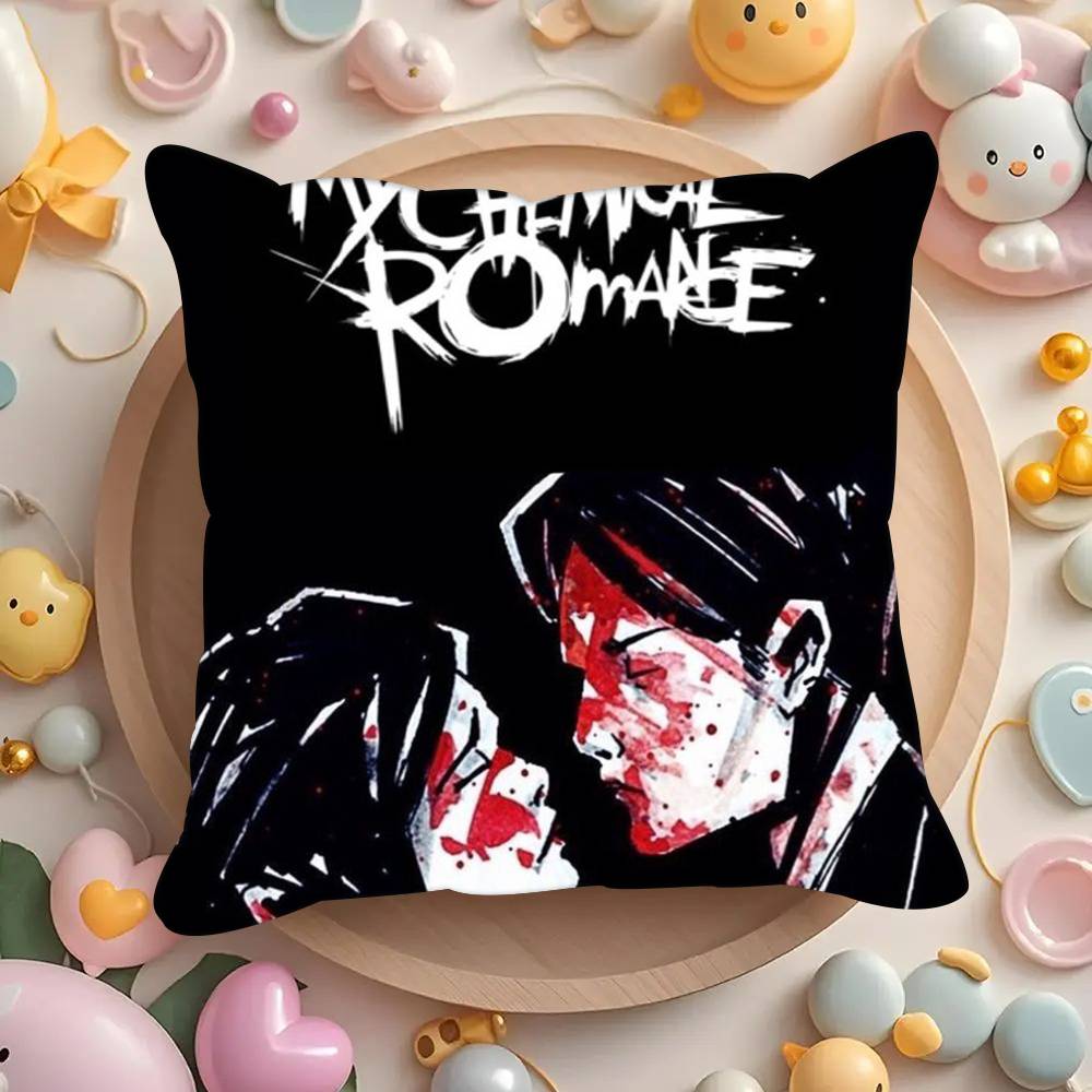 Band My C-Chemical Romances hot fun  Pillowcases cushion covers living room sofas home decor gifts