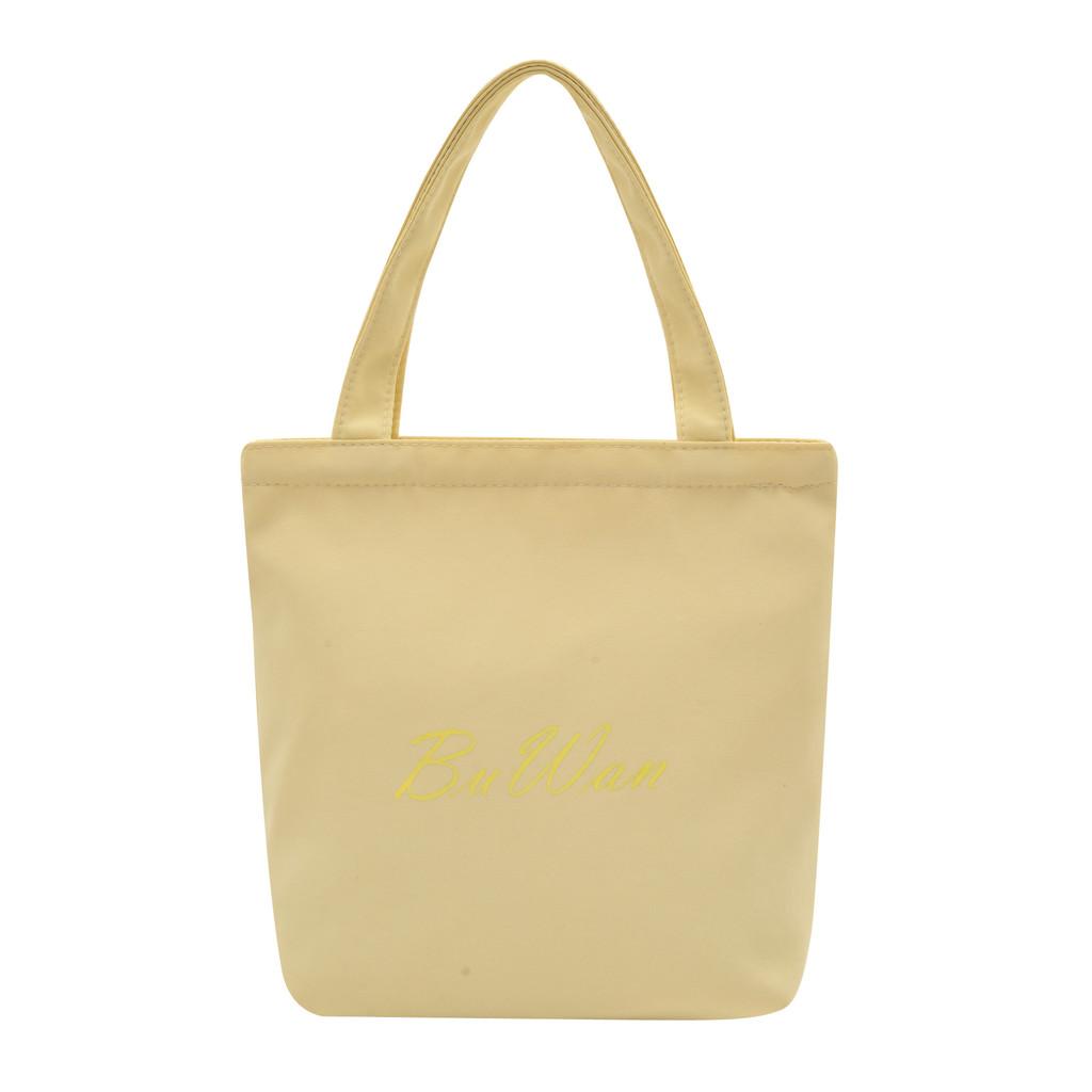 Simple Style Nylon Cropped Handbag With Phone Pocket For Outings And Travel