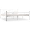 Bed Frame Without Mattress Metal 180x200 Cm