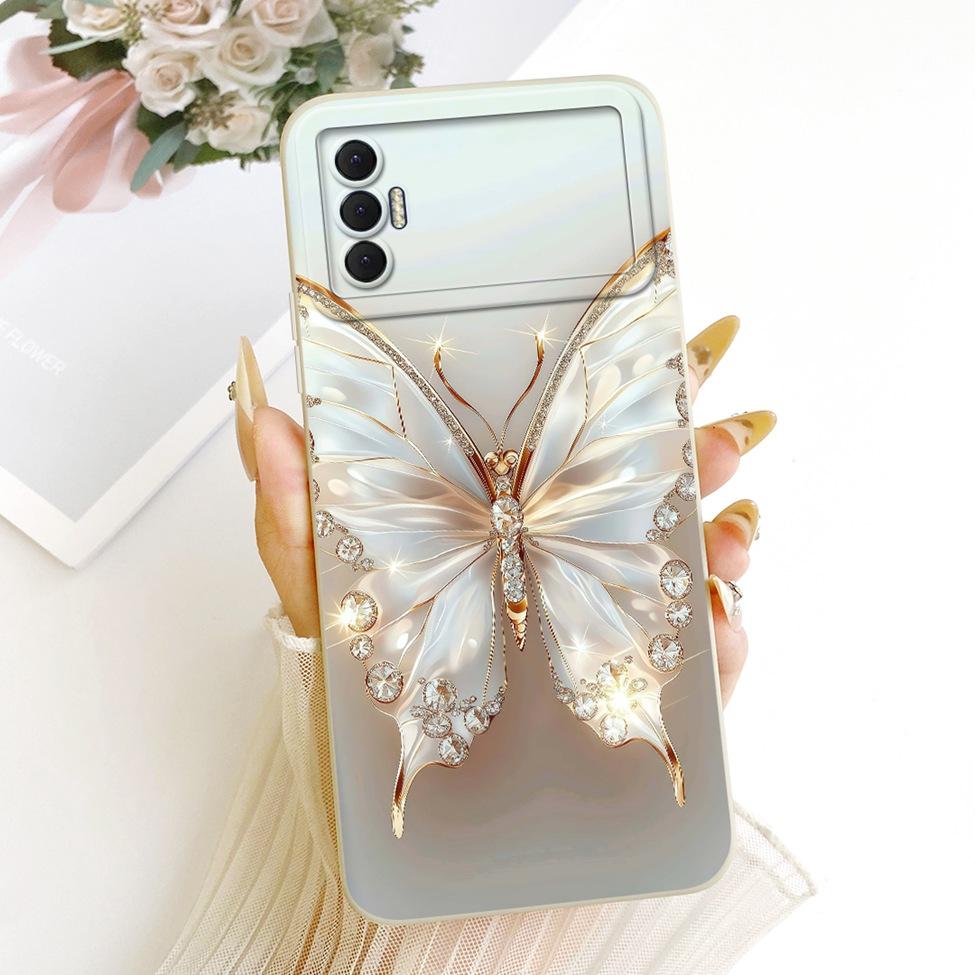 Casing For Tecno Spark 8P Cover Fashion Cartoon Cute Funny Painted Silicone Phone Case KG7H KG7 KG7n