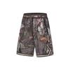 Li Ning Badfive Basketball Shorts Men's Leaf All Over Print AAPT593-3