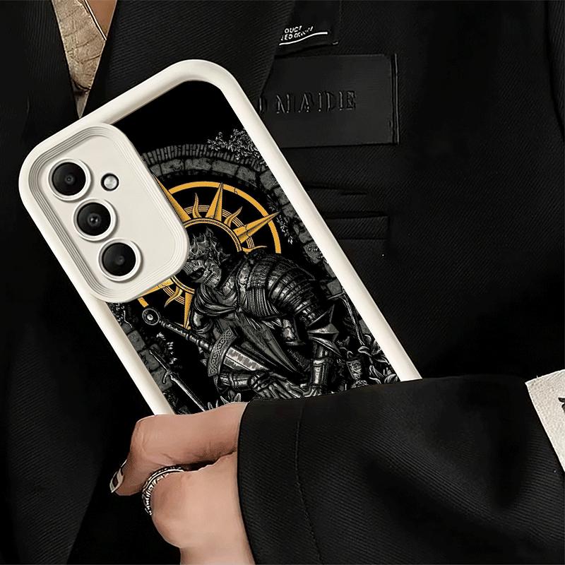 Phone Case for Samsung Galaxy A17 A16 A15 A14 A13 D-Dark S-Souls Game A56 A36 A26 A55 A35 A25 A54 A34 A24 A53 A33 A23 A07 A06