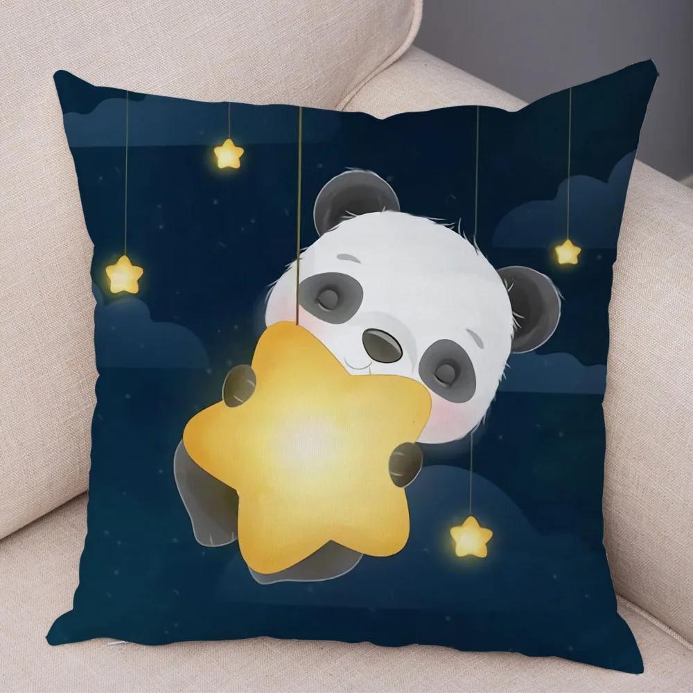 Cartoon Animal Lion Decorative Pillowcase Office Living Room Car Ornaments Home Pillowcase