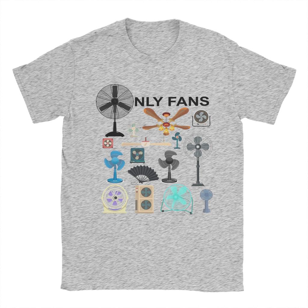 Men's Artistic Fun Letter Fan Printed Round Neck T-shirt 100% Pure Cotton Casual Outdoor Holiday Street Short Sleeve Large