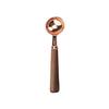 In-Stock Rose Gold & Walnut Wood Handle Measuring Spoons and Cups Set