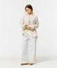DEPOUND Check Oversized Shirt [Peach]