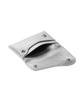 Lemasque Dot Saddle Slim Mini Transit Card Holder Silver