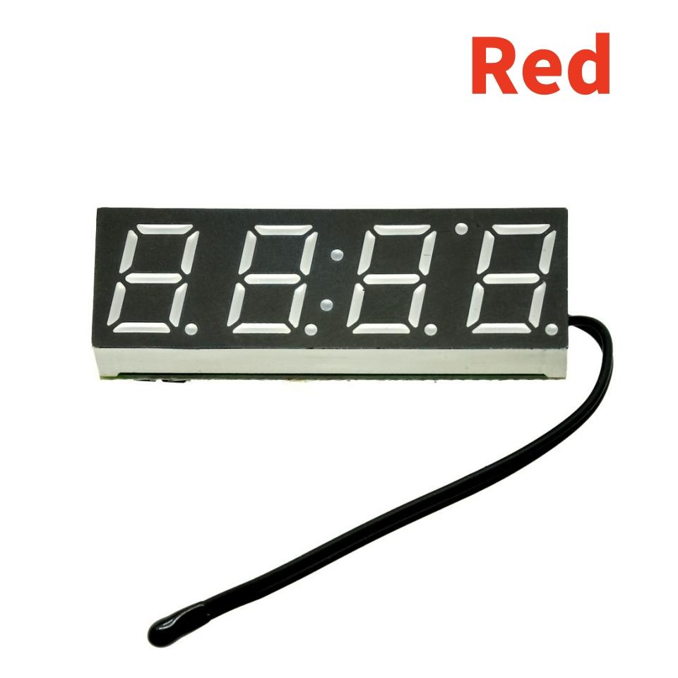 LED RX8025T Digital Clock Temperature Voltage Module DIY Time/Thermometer/Voltmeter DC 5-30V For Arduino