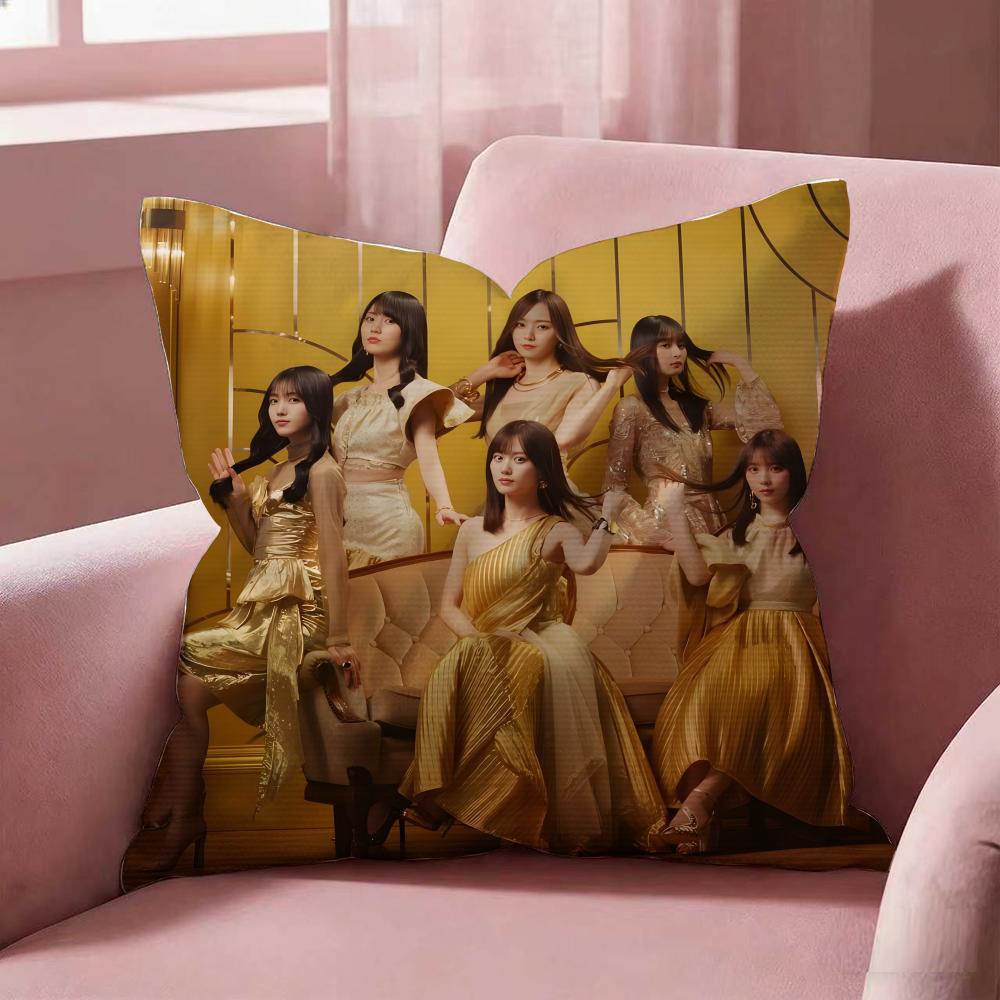 N-Nogizaka46 Cushion Cover Fabric Soft Furnishing,Pillowcase, Cushion Cover, Sofa Pillow, Home Decoration