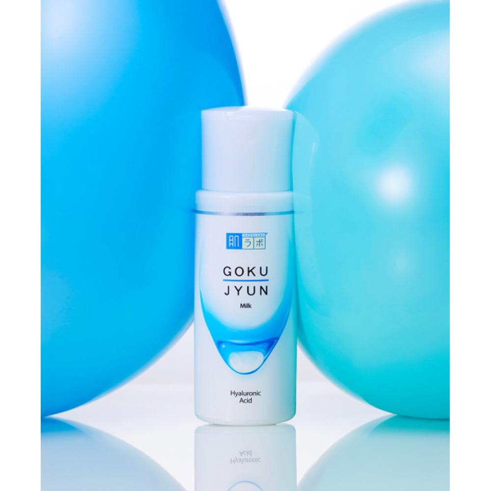 Hadalabo [2pack] Hyaluronic Acid Gokujun Milk 140ml  + Gokujun Lotion 2ml  5 Free 