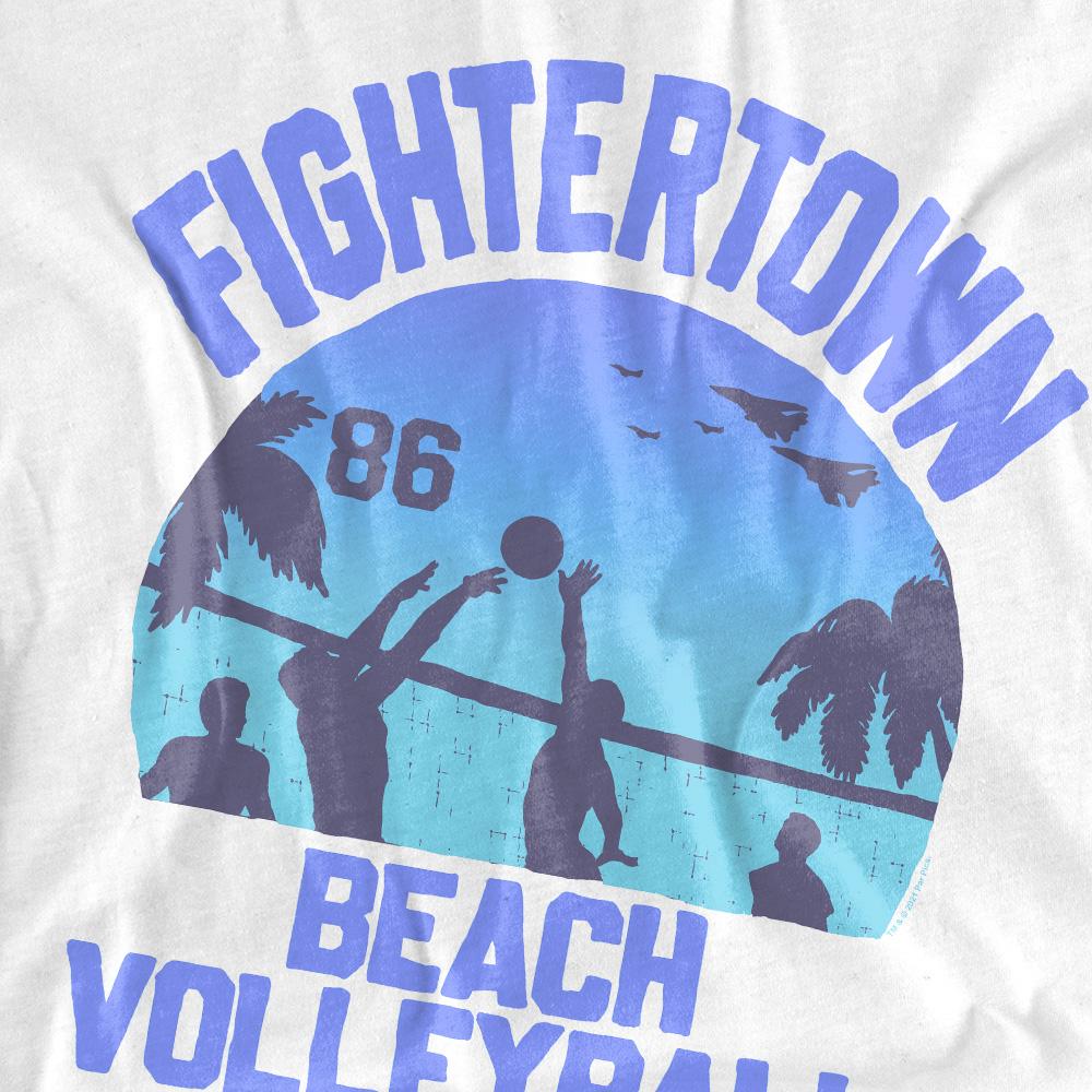 Top Gun Mens Volleyball In Jeans T-Shirt