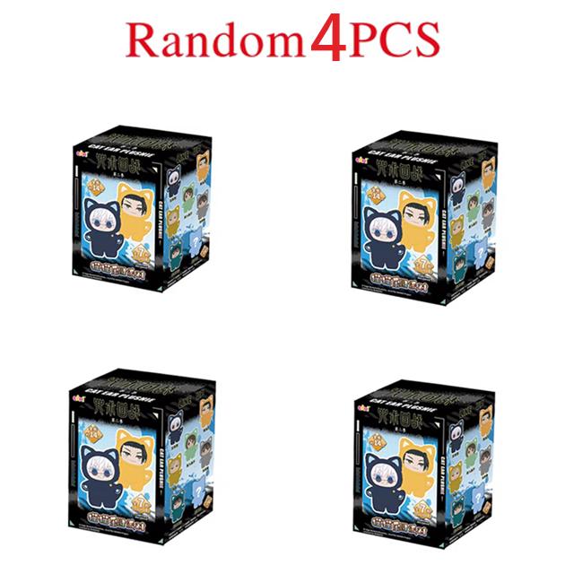 Spot Spell Battle Umgebungs-Katzenpark-Party Plüsch Gojo Wu Xia Youjie Baumwollpuppe Blind Box Handgemacht