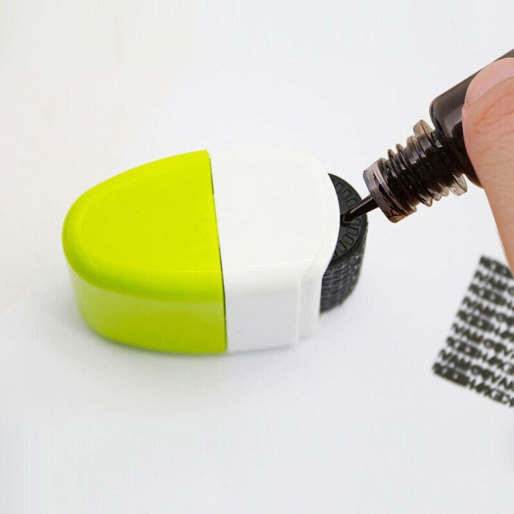 Informationen Unordentlicher Code Sicherheits-Rollstempel Selbstfärbender Vertraulichkeitsstempel Auslaufsichere Dichtung