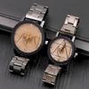 Stylish Quartz Alloy Band Couples Watch Fashionable Design For Men And Women