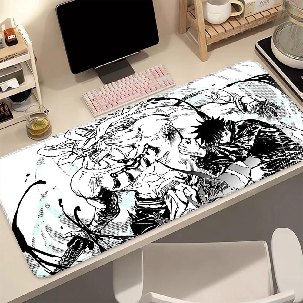 MahoRaga Muismat Cartoon Anime Gaming J-Jujutsu Kaisen Muismat Antislip Rubberen Basis Bureau Mat voor Computer Laptop Kantoor Thuis 600x350x2mm