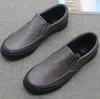 Fashion Leather Men Shoes Casual Flat Men Shoes Waterproof Breathable Loafers Men High Quality Moccasins Comfortable Hot Sale