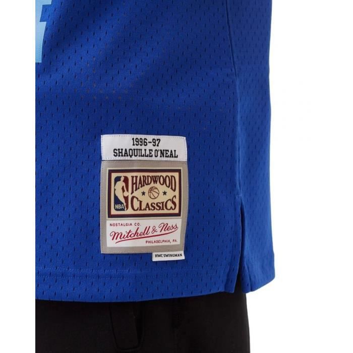 Maillot de Basket-ball - Mitchell &amp; Ness - Shaquille O'Neal - Los Angeles Lakers - Homme - Manches courtes