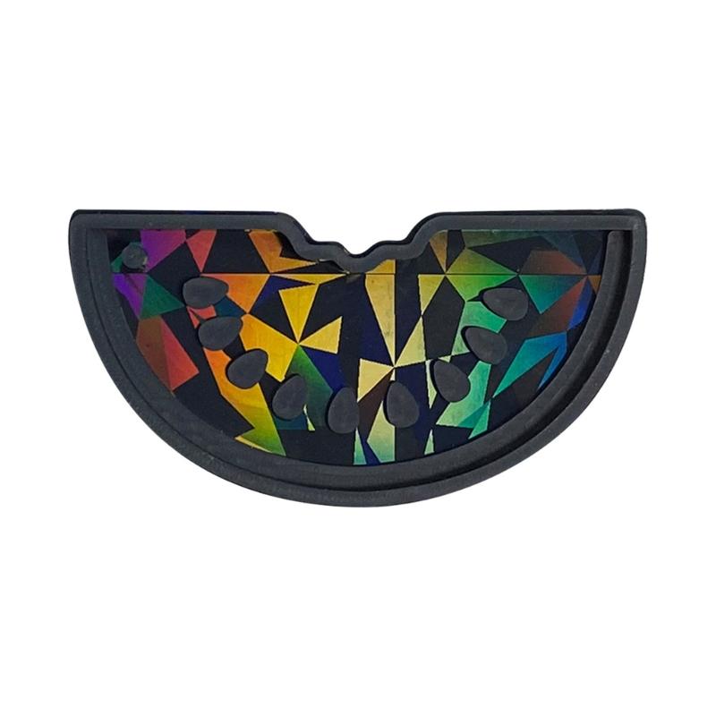 Holographic Watermelon Mold Pendant Silicone Mold DIY Shiny Watermelon Shape Keychain Crystal Epoxy Resin Mold Decor