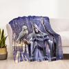 Gothic Style Blanket Soft & Cozy Perfect for Bed Office Chair Seaside for All Seasons Digital Print Best Holiday Gift for Friends Family