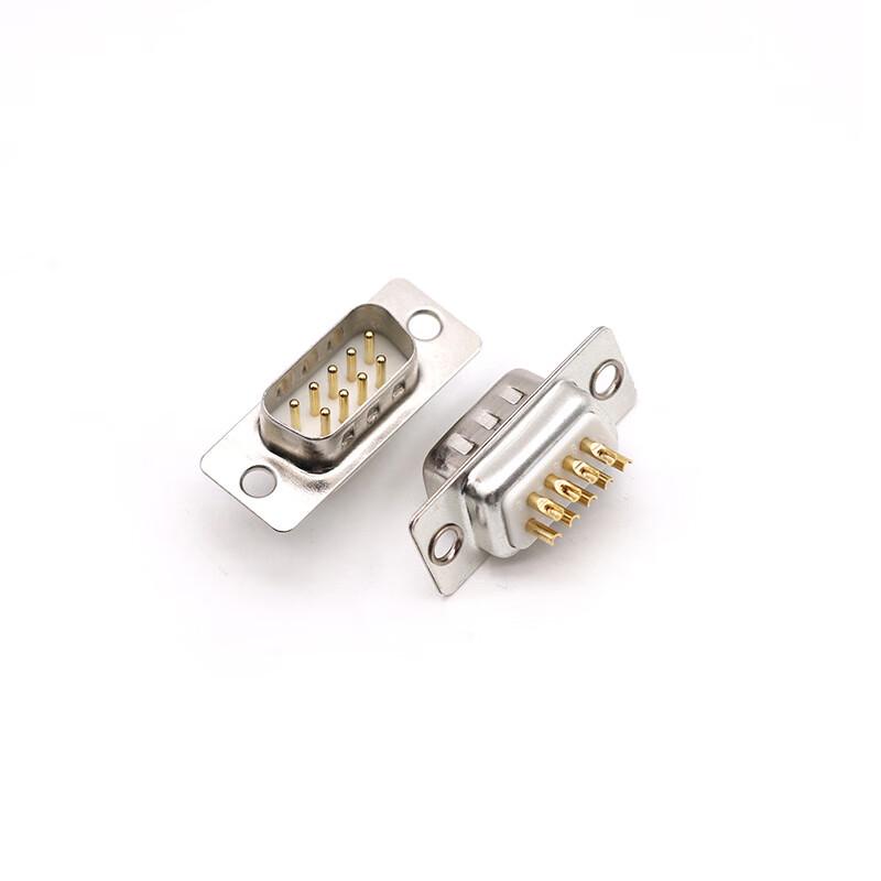 Gold Plated DB9 Male Solder Connector