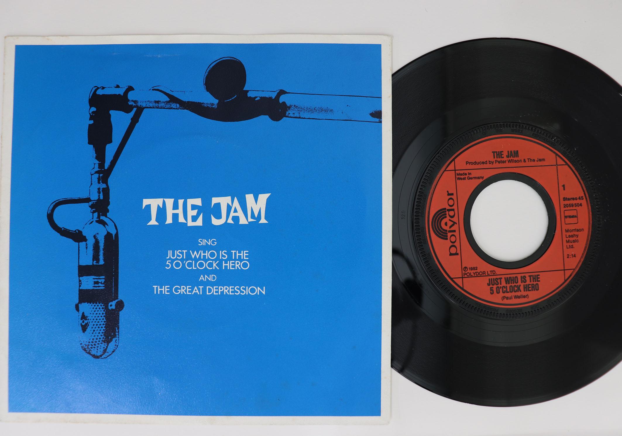 

7inch Record JAM - Just Who Is The 5 O clock Hero / Gr 2059504 POLYDOR 1982 Europe Rock Used
