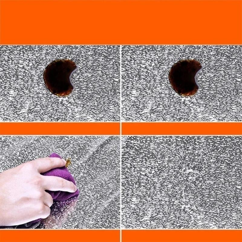 Küchen Öl Aufkleber Küche Öl-proof Wasserdichte Aufkleber Schrank Wand StickerAluminium Folie Tapete Küche Zubehör