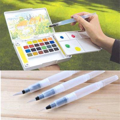 3pcs Set Water Watercolor Pilot Ink Pen Drawing Painting Brush